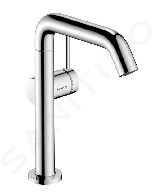 Hansgrohe Tecturis S - Miscelatore da lavabo, con sistema di scarico Push-Open, CoolStart, EcoSmart, cromo 73360000