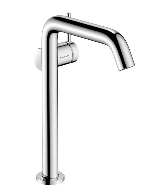 Hansgrohe Tecturis S - Grifo de lavabo con desagüe Push Open, CoolStart, EcoSmart, cromo 73370000