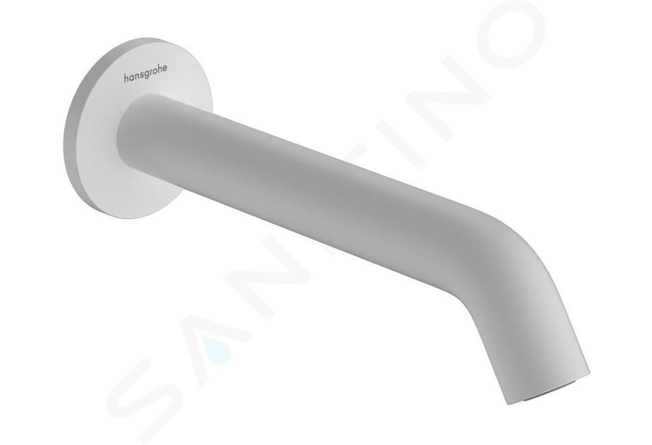 Hansgrohe Tecturis S - Bocca di erogazione per vasca da bagno, bianco opaco 73411700