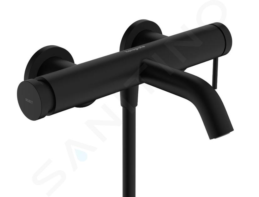 Hansgrohe Tecturis S - Grifo de bañera, negro mate 73422670