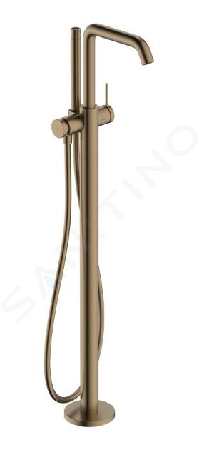 Hansgrohe Tecturis S - Mitigeur de baignoire à monter au sol, bronze brossé 73440140