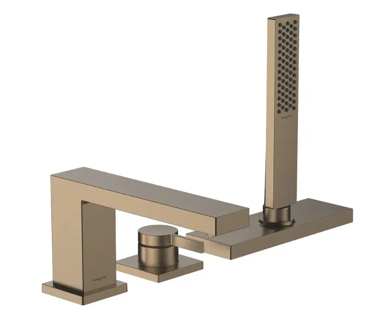 Gancio Da Parete Hansgrohe In Ottone/bronzo Lucidato, Capacità 15 Lb (circa 6.8 Kg), Montaggio A Parete, Finitura Classica-moderna - 2