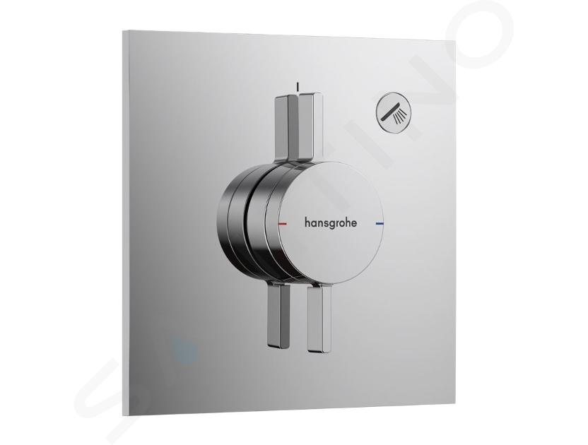 Hansgrohe DuoTurn E - Zuhanykeverő rejtett beépítéshez, krómozott 75617000