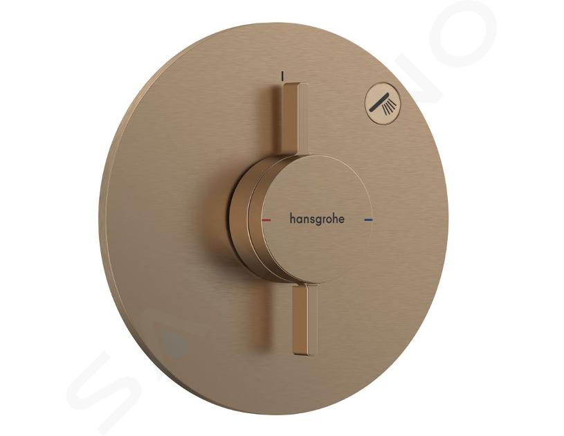 Hansgrohe DuoTurn S - Mitigeur de douche encastré, bronze brossé 75618140