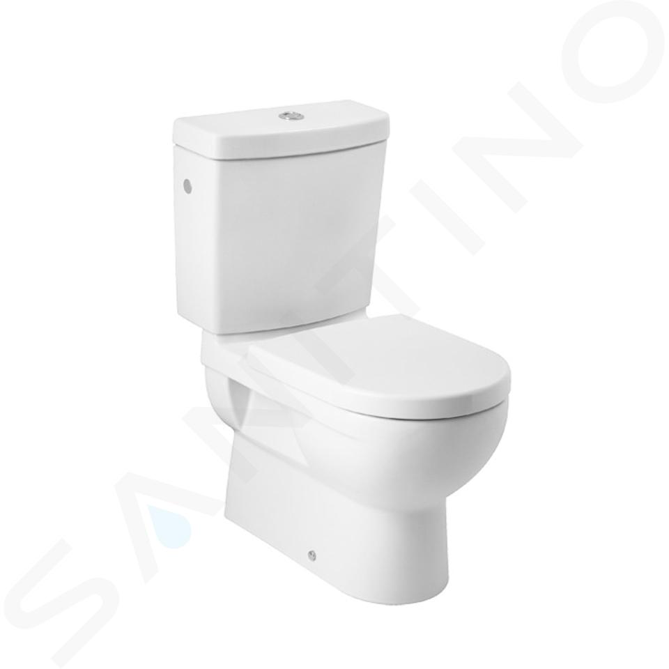 Jika Mio - Vaso WC monoblocco, scarico Vario, bianco H8237160000001