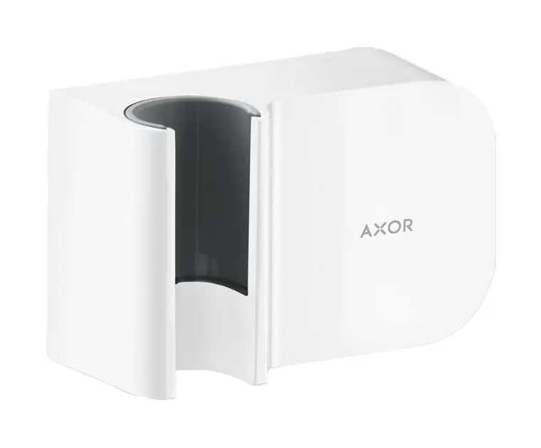 Levně Axor One - Nástěnné kolínko s držákem, matná bílá 45723700