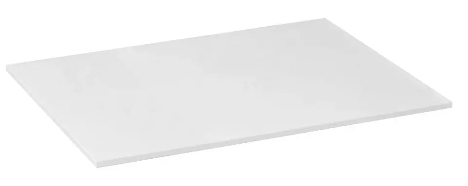Sapho Skara - Ploča za umivaonik, 71 x 46 cm, mat bijela CG025-0101