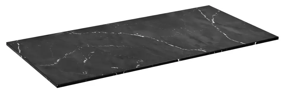 Sapho Skara - Ploča ispod sudopera 91x46 cm, mat crna CG026-0598