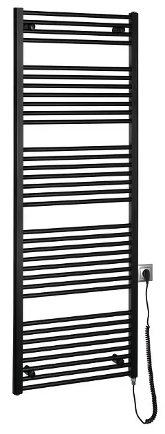 Aqualine - Grijaće tijelo 60x168 cm, 800 W, mat crna ILE66TB