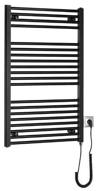 Aqualine - Grijaće tijelo 60x96 cm, 400 W, mat crna ILE96TB