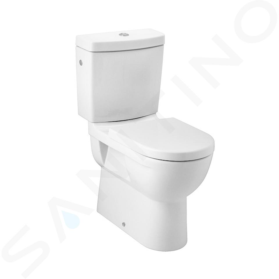 Jika Mio - Vas WC monobloc, evacuare Vario, fără bariere, alb H8247160000001