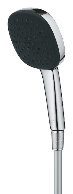 Doccetta A 2 Getti Con Elica In Abs Cromato Per Flessibile - Vendita