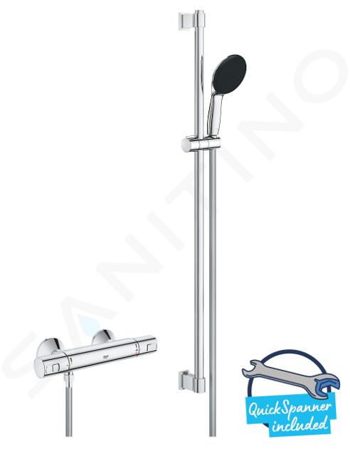 Grohe QuickFix Precision Start - System prysznicowy z termostatem, chrom 34854001