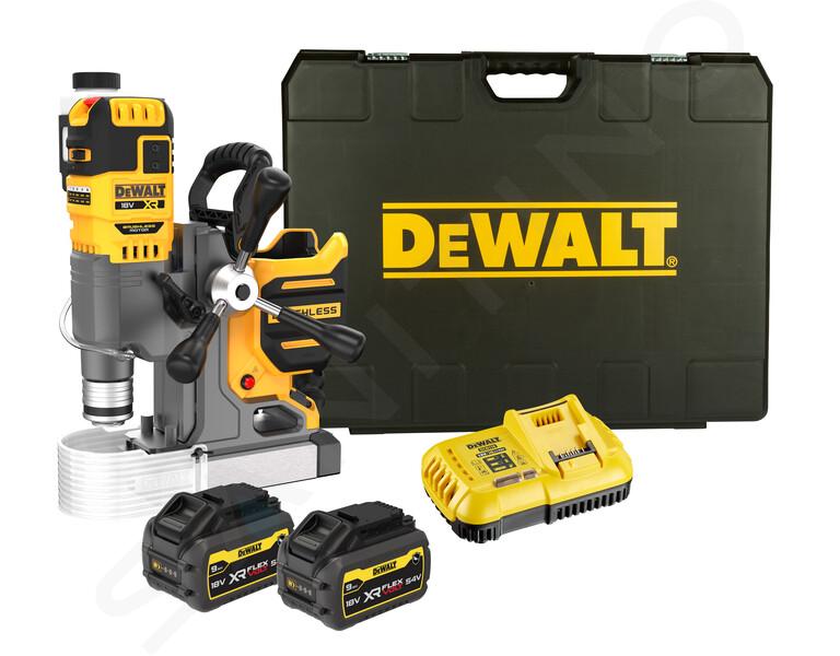 DeWALT Náradie - 18V AKU magnetická vŕtačka, 2x aku 18/54V 9,0/3,0 Ah XR FLEXVOLT, nabíjačka DCD1623X2G