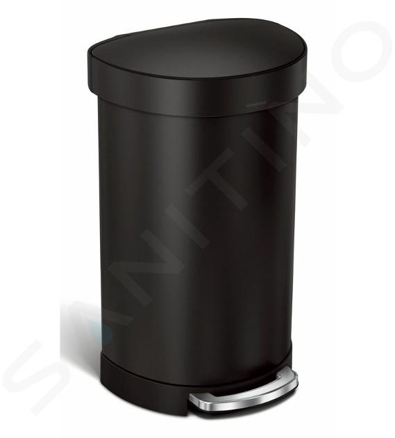 Simplehuman Poubelles - Poubelle 45 l, noir mat CW2099