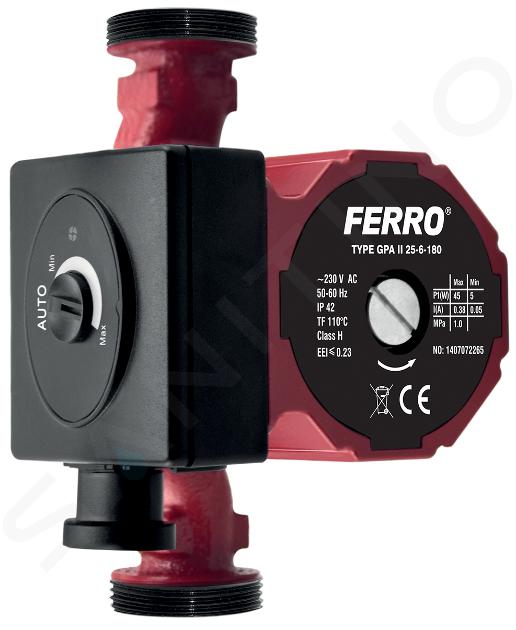 Novaservis Accesorios de fontanería - Bomba de circulación electrónica Ferro, tipo 25-60, 180 mm W0602