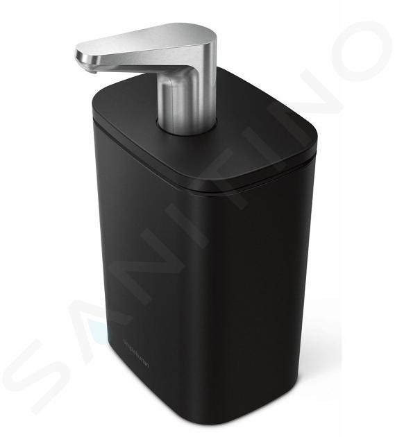 Simplehuman Badezimmerzubehör - Seifenspender zum Aufstellen, mattschwarz KT1194