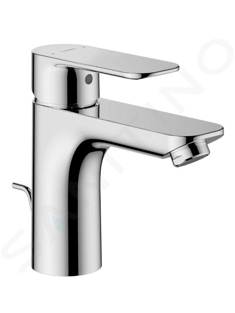 Hansa Basic - Grifo de lavabo, con desagüe, cromo 55502203