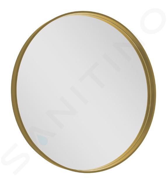 Sapho Notion - Spiegel in lijst, diameter 70 cm, mat goud NT700G