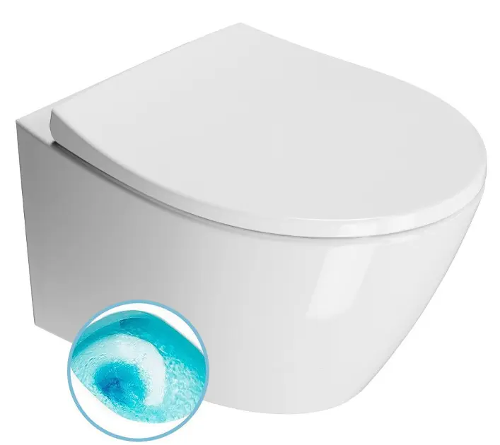 Sapho GSI Modo - Стенна WC, Swirlflush, ExtraGlaze, бяла 981611