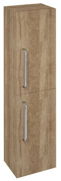 Sapho Theia - Visoki ormar, 35 x 138 x 29 cm, 2 vrata, lijevo/desno, Alabama hrast TH350-2222