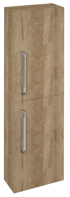 Sapho Theia - Visoki ormar, 40 x 138 x 19 cm, 2 vrata, lijevo/desno, Alabama hrast TH400-2222