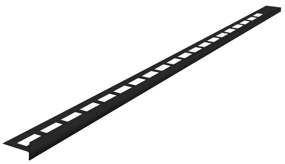 Sapho - Lijst voor verdeling 100 cm, links, matzwart SPD10B-L
