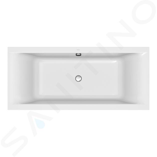 kielle Arkas I - Vasca da bagno rettangolare, 180x80 mm, bianco 11111550