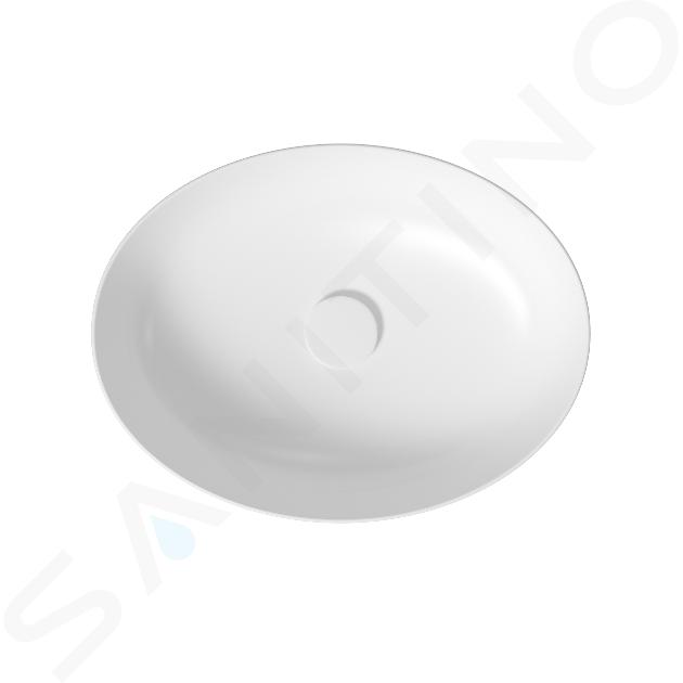 kielle Idolio - Lavabo da appoggio 50x38 cm, bianco 30624500