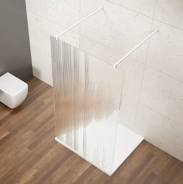 E-shop Gelco Vario - Sprchová zástena, 120x200 cm, sklo nordic/biela GX1512-03
