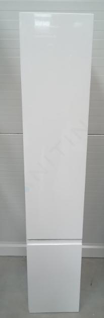 kielle Oudee - Vysoká skříňka závěsná, 157x30x32 cm, lesklá bílá 50202010IIJ2
