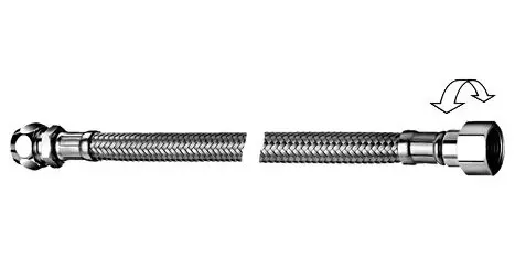 Levně Schell Clean-Flex S - Pružné flexi-hadičky, chrom 103010630