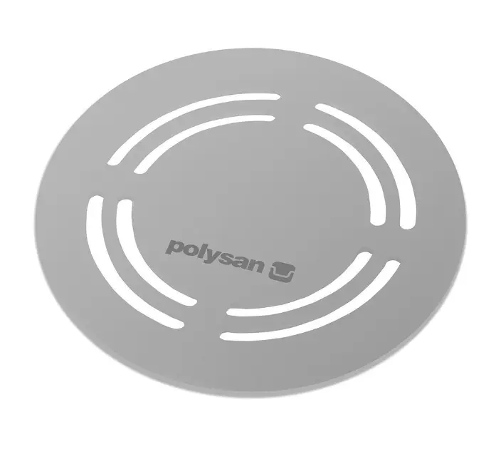 Polysan Flexia - Poklopac sifona, mat nehrđajući čelik 73215