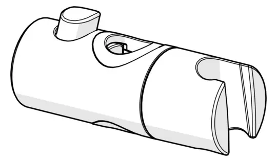 Levně Hansa - Posuvný jezdec, chrom 59912595