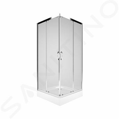 Kolo Rekord - Rohový sprchovací kút, 90x90 cm, číre sklo PKDK90222003ROZ1