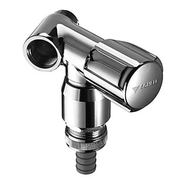 Schell Comfort - Vedlejší připojovací ventil, chrom 033130699