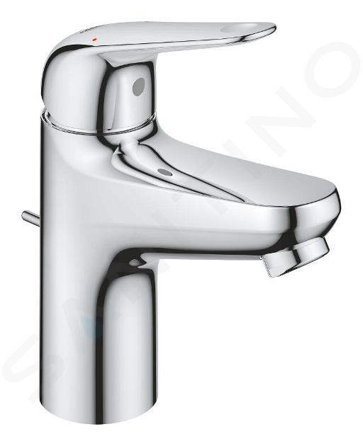 Grohe Swift - Miscelatore da lavabo con sistema di scarico, cromo 24316001