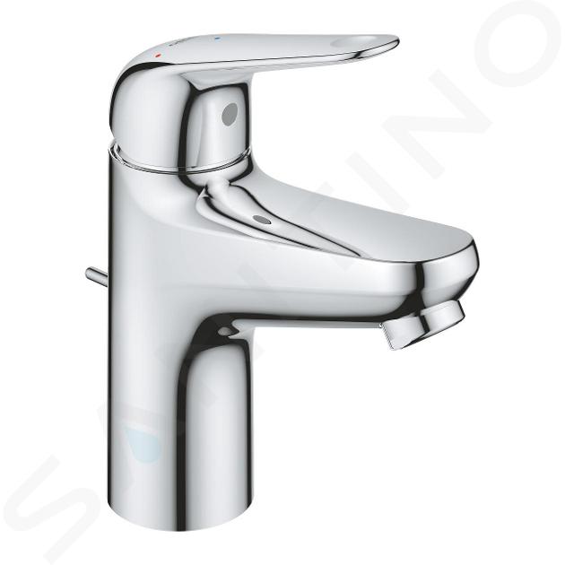 Grohe Swift - Umývadlová batéria, s výpusťou, studený štart, chróm 24322001