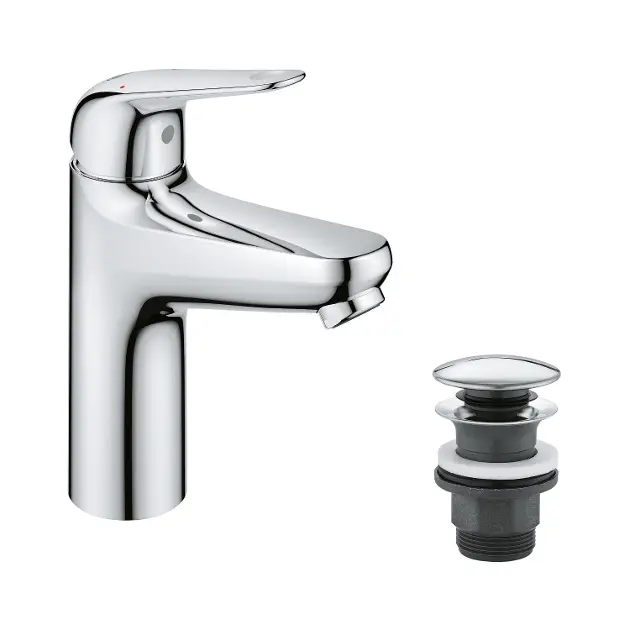 Grohe Swift - Umyvadlová baterie s výpustí Push-Open, chrom 24326001