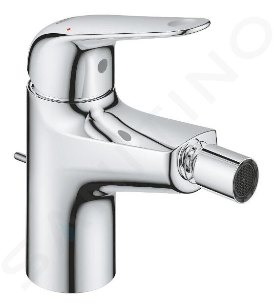 Grohe Swift - Miscelatore per bidet, con sistema di scarico, cromo 24332001