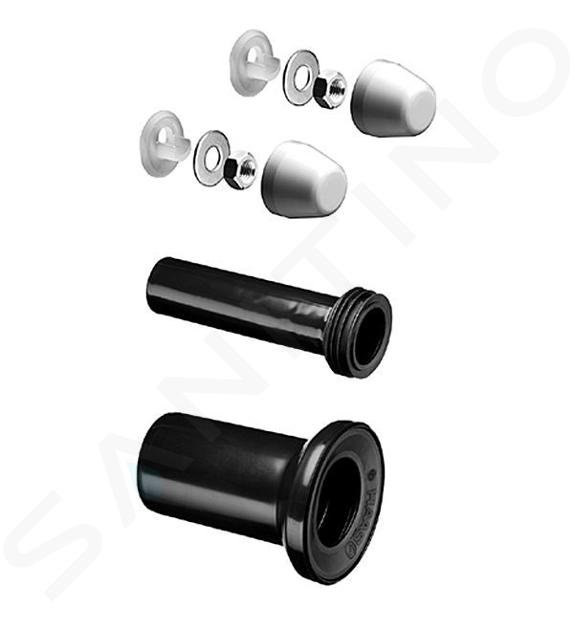 Schell Compact II - Zu- und Ablaufgarnitur für Wand-WC 032070099