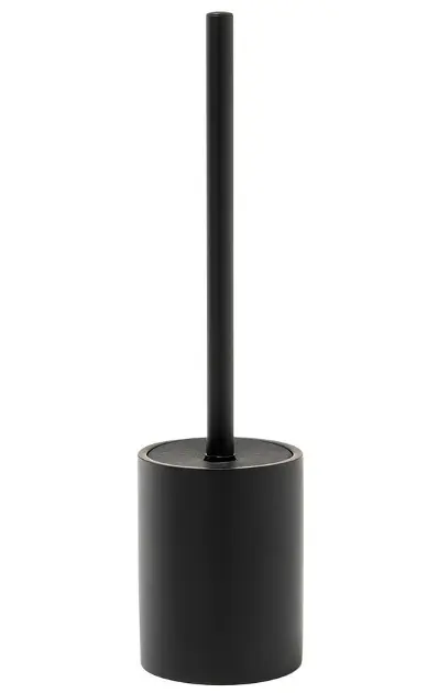 Sapho Gedy Brenda - Toiletborstel staand, mat zwart BR3314