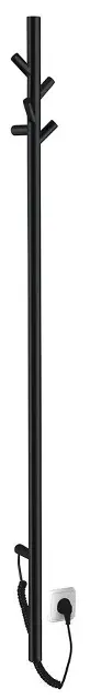 Sapho - Grijaće tijelo 15x150 cm, 30 W, mat crna ER175BV