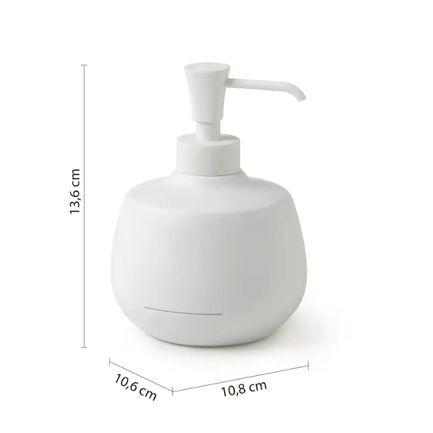 Dispenser Di Sapone Da Banco – Erogatore Per Bagno O Cucina, Pratico E Salvaspazio