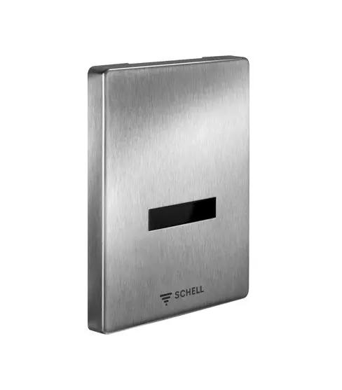 Levně Schell Compact II - Infračervený splachovač pisoáru EDITION E, bateriový provoz, nerez 028072899