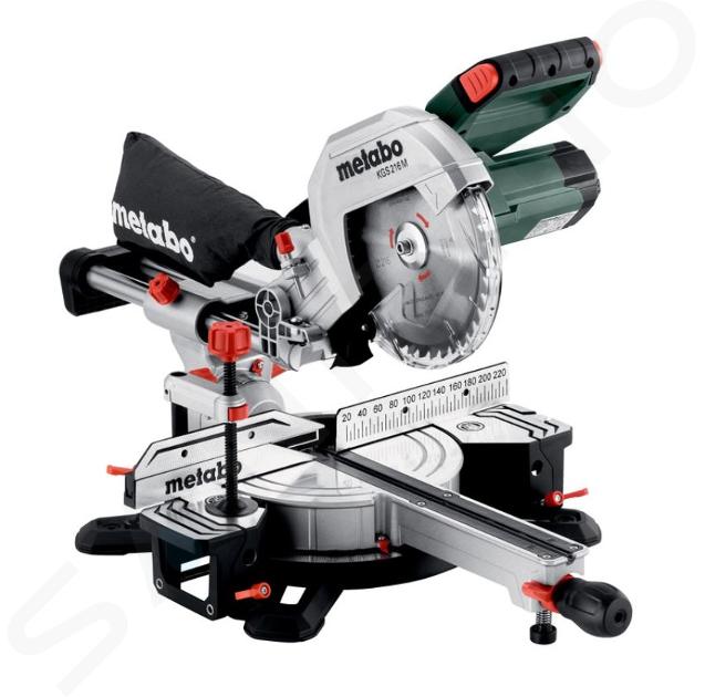 Metabo Nářadí - Kapovací a pokosová pila 216 mm, 1200 W, s pojezdem 613216000