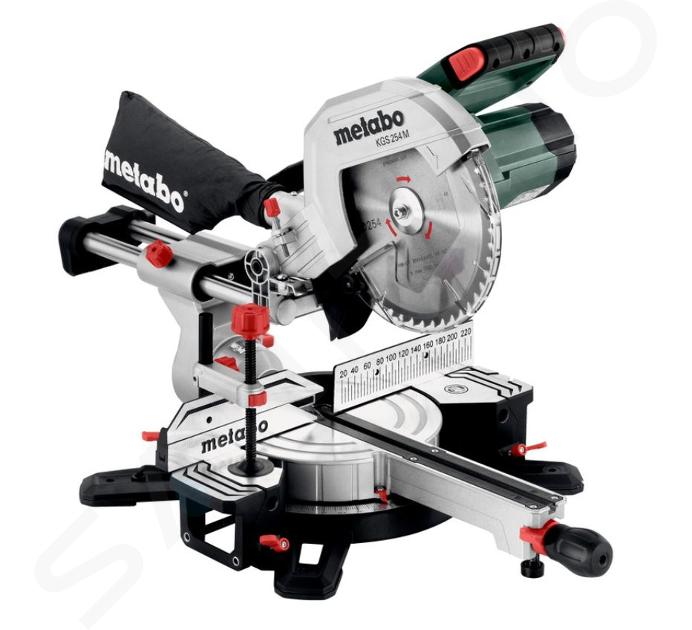 Metabo Unelte - Fierăstrău debitat și sanfrenat 254 mm, 1450 W, cu glisare 613254000