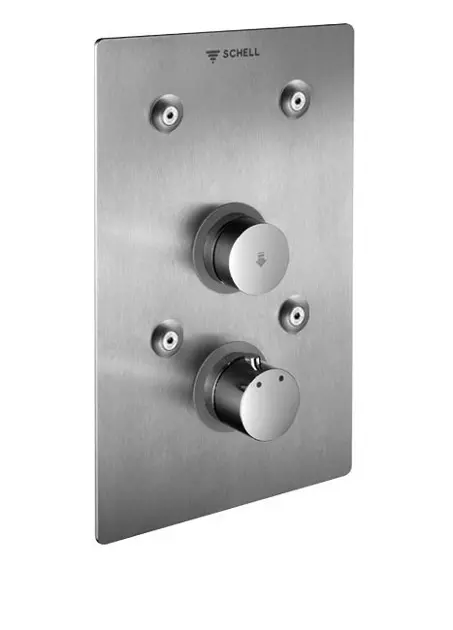 Schell Linus basic - Thermostat-Duschmischer für den Unterputzeinbau D-SC-T, Edelstahl 019002899