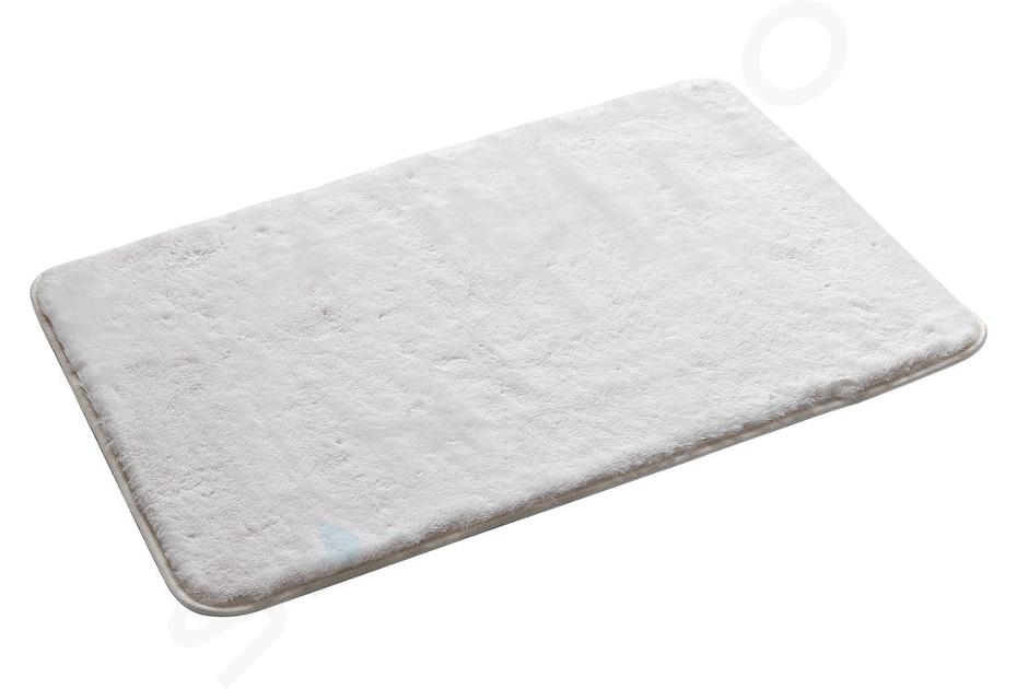 Sapho Accessoires de salle de bains Gedy - Tapis de salle de bains 50 x 80 cm, avec antidérapant, blanc 96FY508002