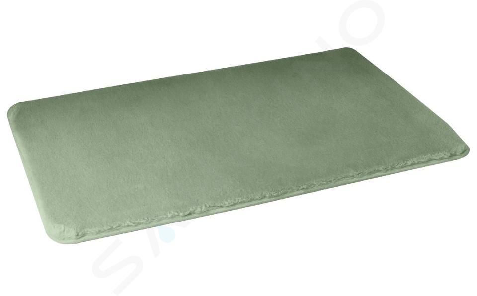 Sapho Accessoires de salle de bains Gedy - Tapis de salle de bain 50 x 80 cm, avec antidérapant, vert 96FY508007